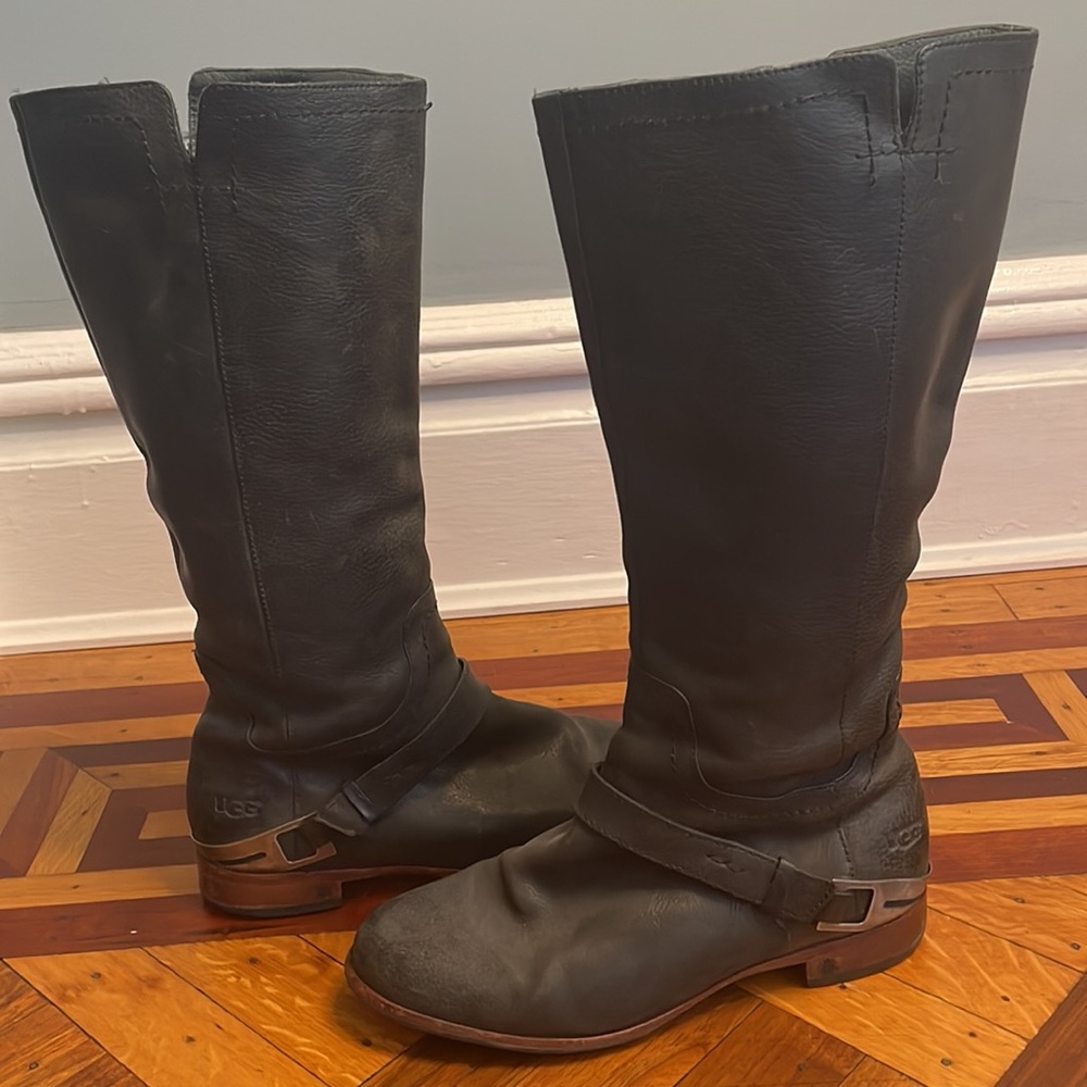 Ugg tall leather boots